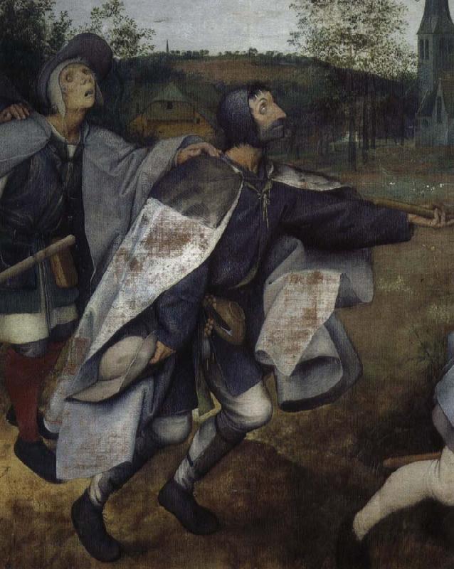 BRUEGEL, Pieter the Elder liknelsen om de binda oil painting image
